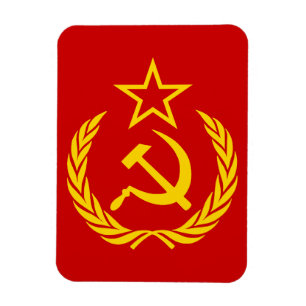 Sickle And Hammer, USSR, CCCP, Communism Magnet