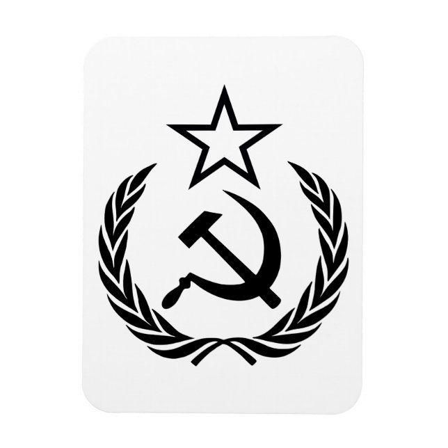 Sickle And Hammer, USSR, CCCP, Communism Magnet (Vertical)