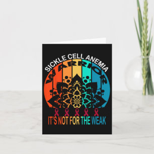 Sickle Cell Anaemia Awareness  Card