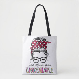 Sickle Cell Anaemia Awareness Ribbon Support Gifts Tote Bag