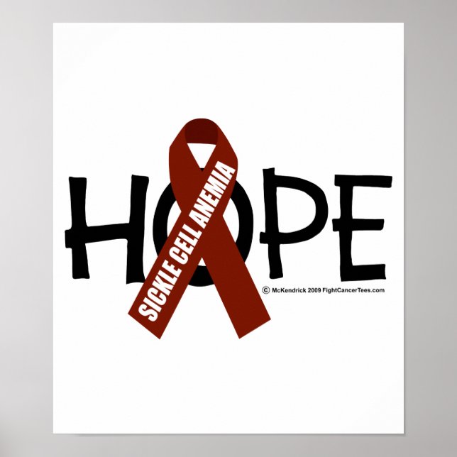 Sickle Cell Anaemia Hope Poster (Front)