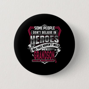 Sickle-cell Anemia Warrior - I Wear Burgundy For M 6 Cm Round Badge