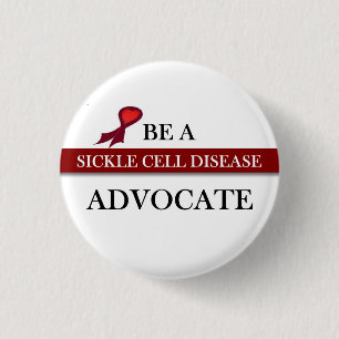 Sickle Cell Awareness 3 Cm Round Badge