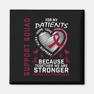 Sickle Cell Awareness Shirt Patients Nurse Rn Grou Magnet