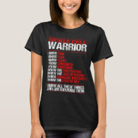 Sickle Cell Awareness Survivor Burgundy Ribbon