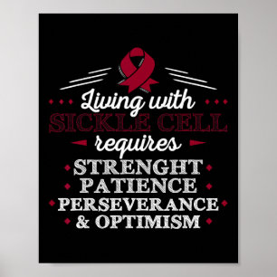 Sickle-cell Disease - Sickle Cell Awareness Gift  Poster