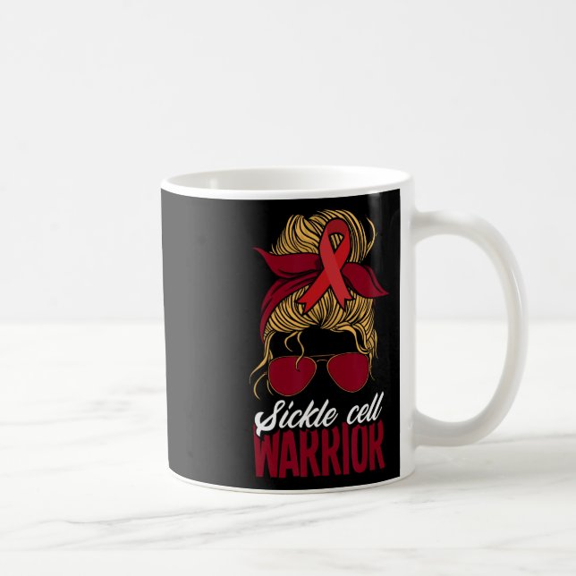Sickle Cell Warrior Sickle Cell Amenia Sickle Cell Coffee Mug (Right)