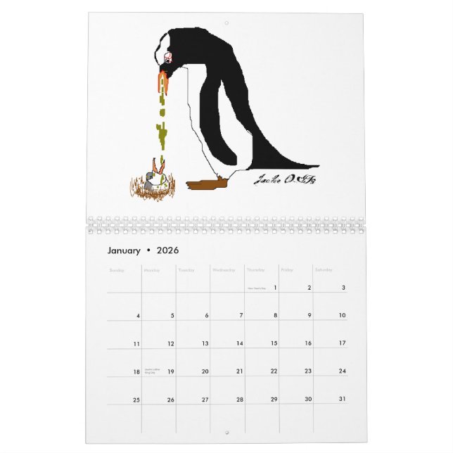Sickly Critters Calendar (2010) (Jan 2026)