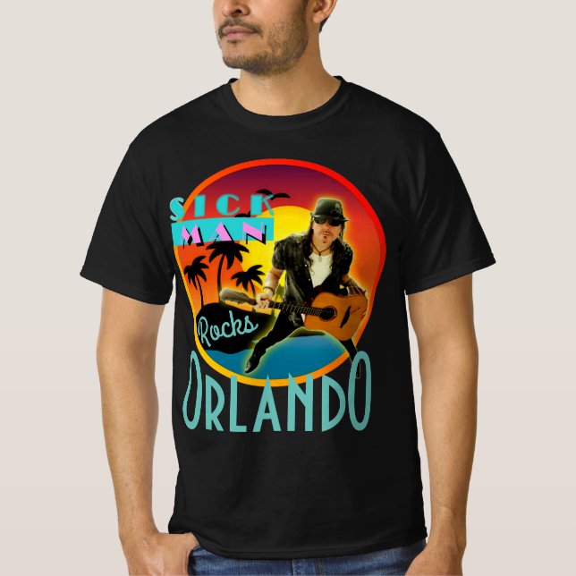 SICKMAN ROCKS ORLANDO T-Shirt (Front)