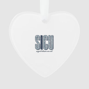 SICU Surgical Intensive Care Unit Vintage Shirt De Ornament