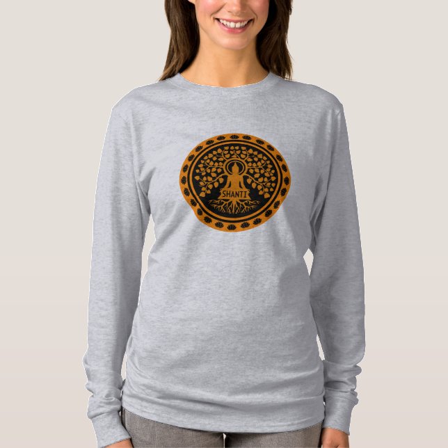 Siddhartha Gautama, Buddhist Art T-Shirt (Front)