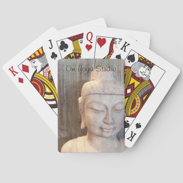Siddhartha Gautama Statue Playing Cards (Back)