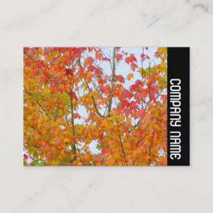 Side Band - Autumn Leaves Business Card