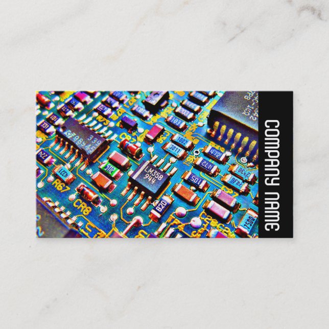 Side Band - Beautiful Circuitry Business Card (Front)