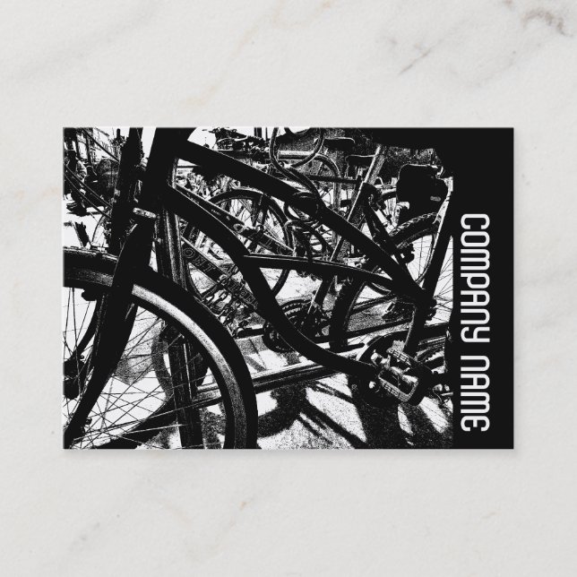 Side Band - Bicycle Rack HC Business Card (Front)