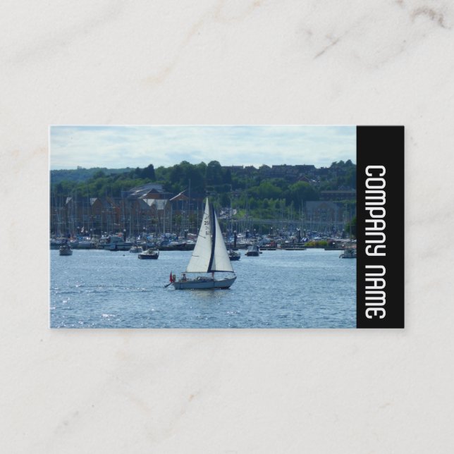 Side Band - Cardiff Marina Business Card (Front)