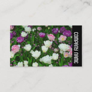 Side Band - Colourful Tulips Business Card