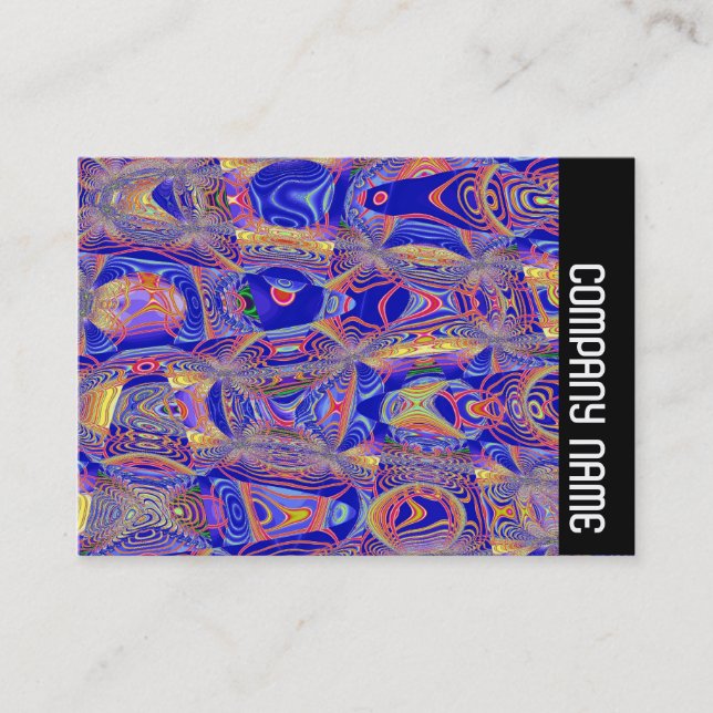 Side Band - Fractal Abstract 061012a Business Card (Front)