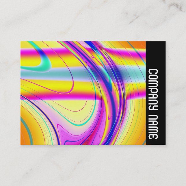 Side Band - Fractal Abstract 061012f Business Card (Front)