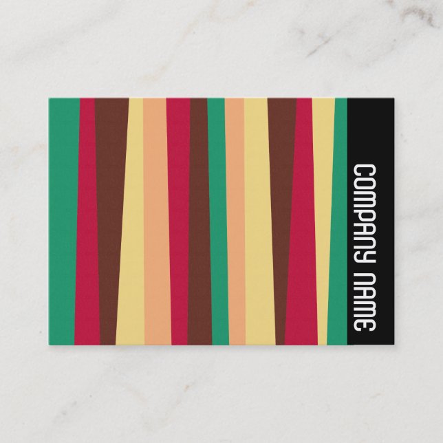 Side Band - Irregular Stripes 02 Business Card (Front)