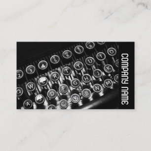 Side Band - Vintage Typewriter Business Card