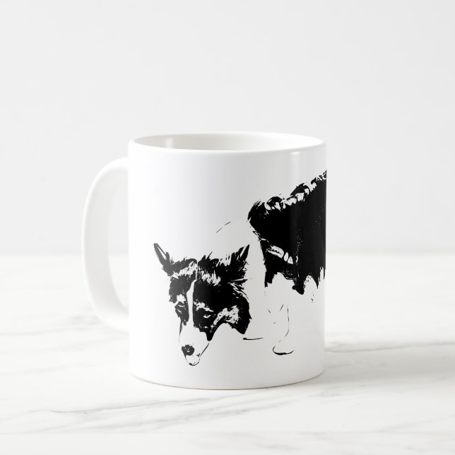 Side-Eye Scout Coffee Mug (Front Left)