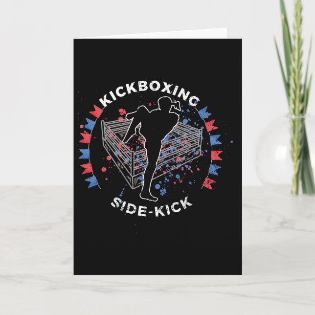 Side Kick Kickboxing  Card (Front)