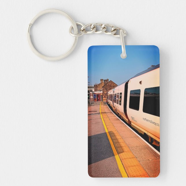 Side of the train key ring (Front)