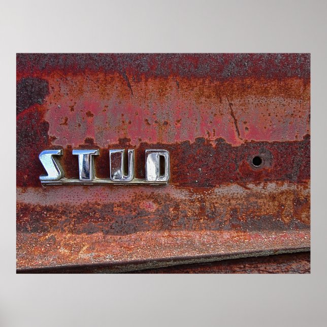 SIDE PANEL STUDEBAKER EMBLEM  1940's Poster (Front)