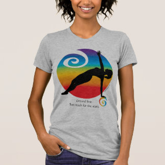 Side Plank Reaching for the Stars T-Shirt