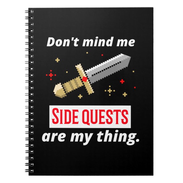 SIDE QUESTS NOTEBOOK (Front)