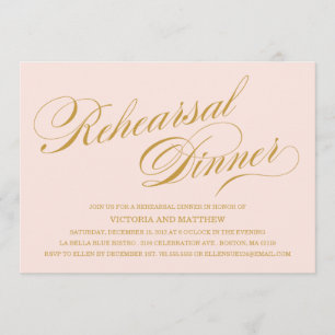 SIDE SCRIPT   REHEARSAL DINNER INVITATION
