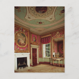 Side-table, pier glass and fireplace by Adam Postcard