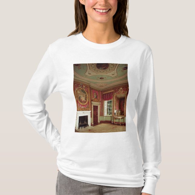 Side-table, pier glass and fireplace by Adam T-Shirt (Front)