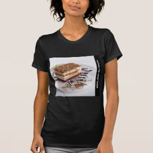 Side text with custom photo for bakery T-Shirt