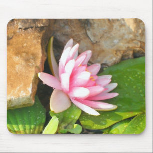 Side View of a Water lily Mouse Pad