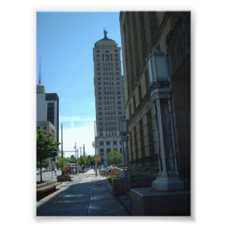 Side View of the Liberty Building in Buffalo NY Photo Print