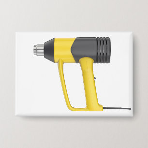 Side view of yellow electric heat gun