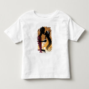 Side view of young couple standing in beach toddler T-Shirt