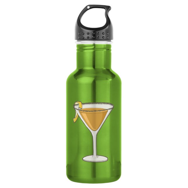 Sidecar cocktail 532 ml water bottle (Front)