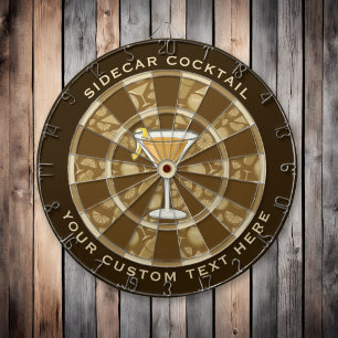 Sidecar Cocktail Dartboard