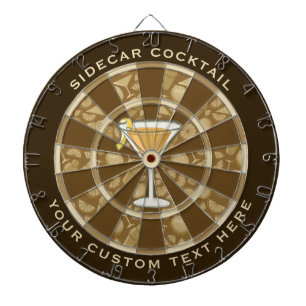 Sidecar Cocktail Dartboard