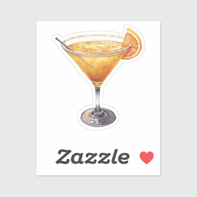 Sidecar Cocktail Drink (Sheet)