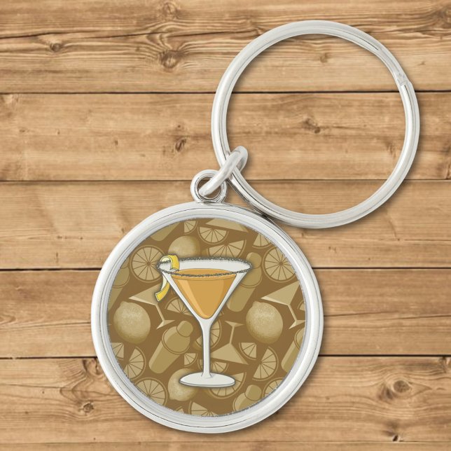 Sidecar cocktail key ring (Creator Uploaded)
