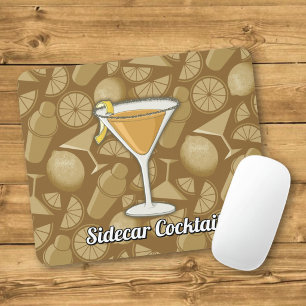 Sidecar cocktail mouse pad