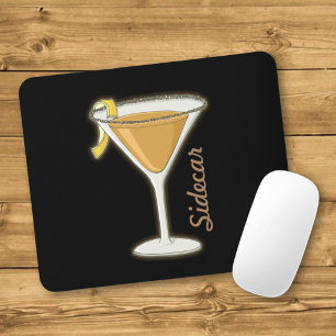 Sidecar cocktail mouse pad