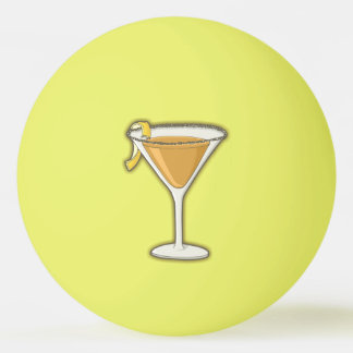 Sidecar cocktail ping pong ball