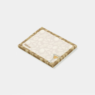 Sidecar Cocktail Post-it Notes