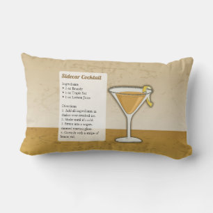 Sidecar Cocktail Recipe Lumbar Cushion