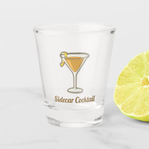 Sidecar Cocktail Shot Glass